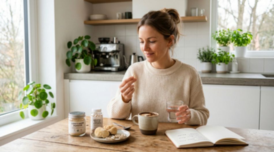 Protocole matinal pour la concentration et la clarté mentale avec des champignons
